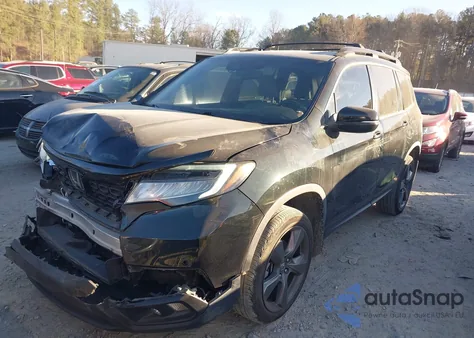 2019 Honda Passport Touring z USA, uszkodzony, nr VIN 5FNYF8H98KB004482